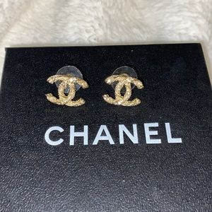 Copy Chanel CC earrings